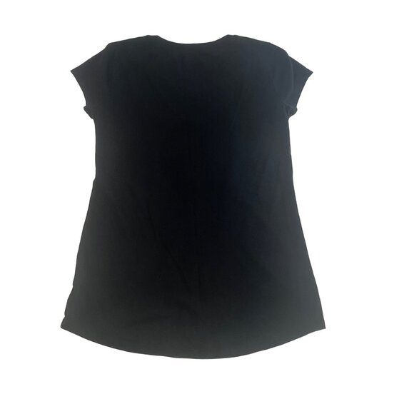 Justice Tshirt Girls Size 12 Black Reversible Sequin Unicorn & Rainbow - Picture 3 of 9